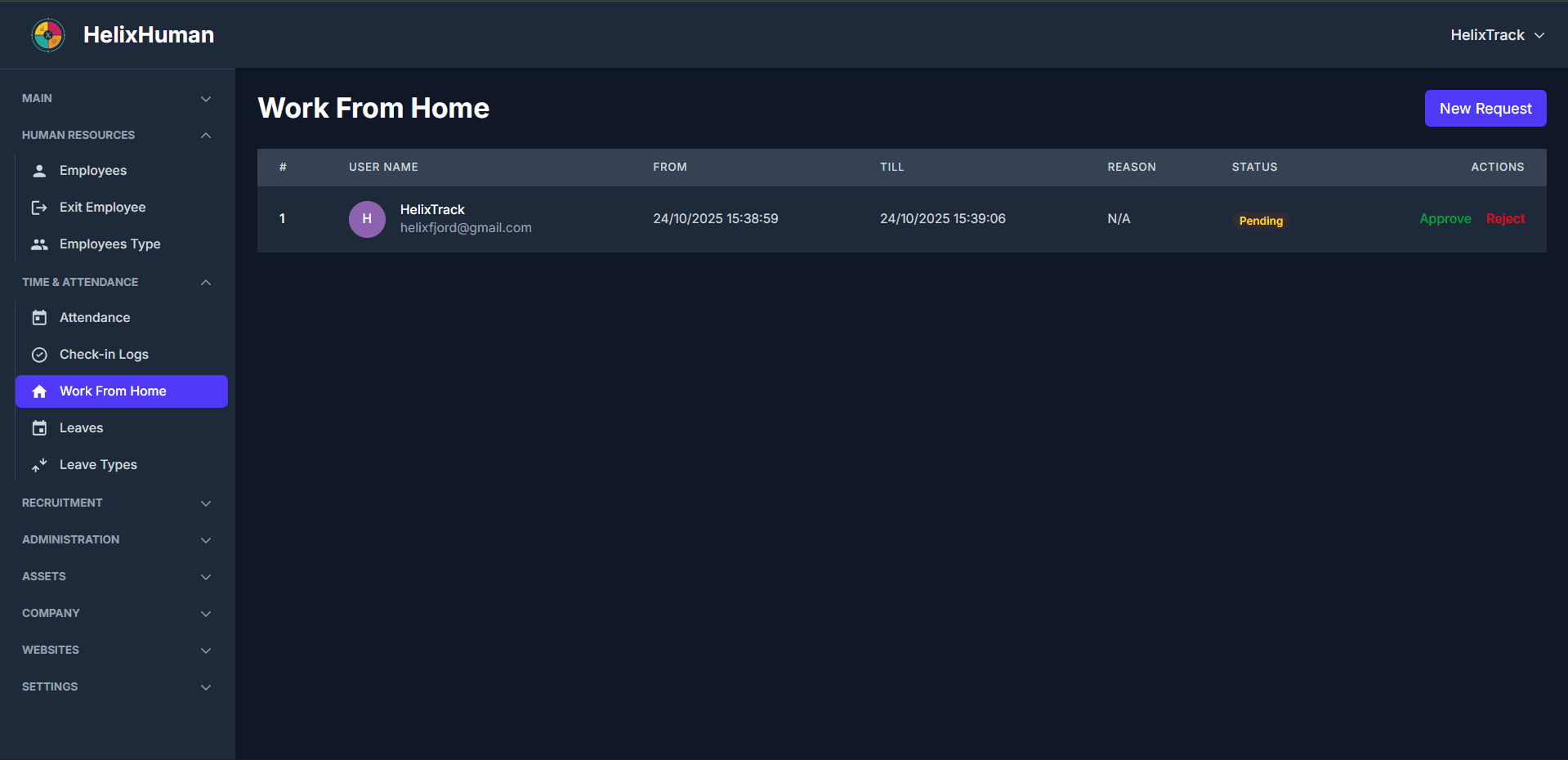 Attendance Tracking System