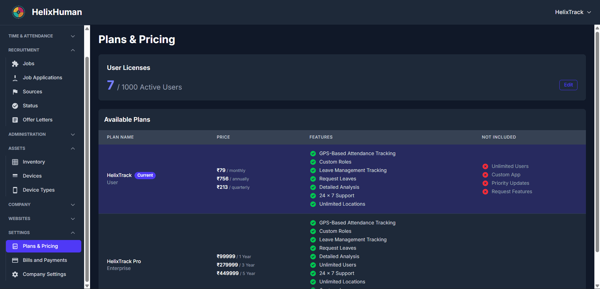 Attendance Tracking System